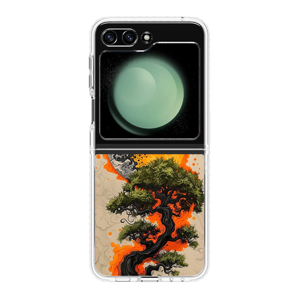 Eclipse of the Eternal Bonsai Samsung Galaxy Z Flip 5 Case