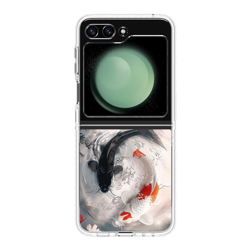 Eternal Balance of The Koi Spirits Samsung Galaxy Z Flip 5 Case