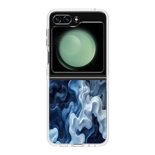 Frozen Waves Samsung Galaxy Z Flip 5 Case