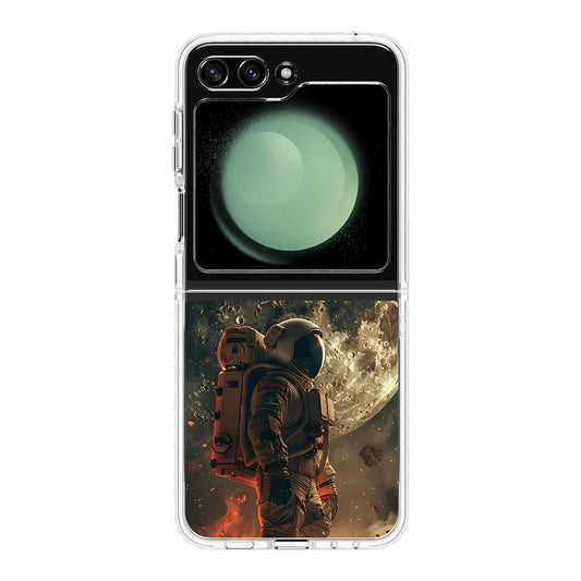 Lunar Sentinel Guardian of the Void Samsung Galaxy Z Flip 5 Case
