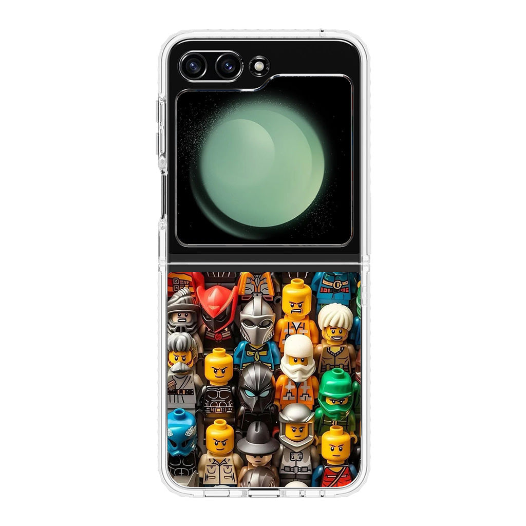 Mini Figures Heroes Assemble Samsung Galaxy Z Flip 5 Case