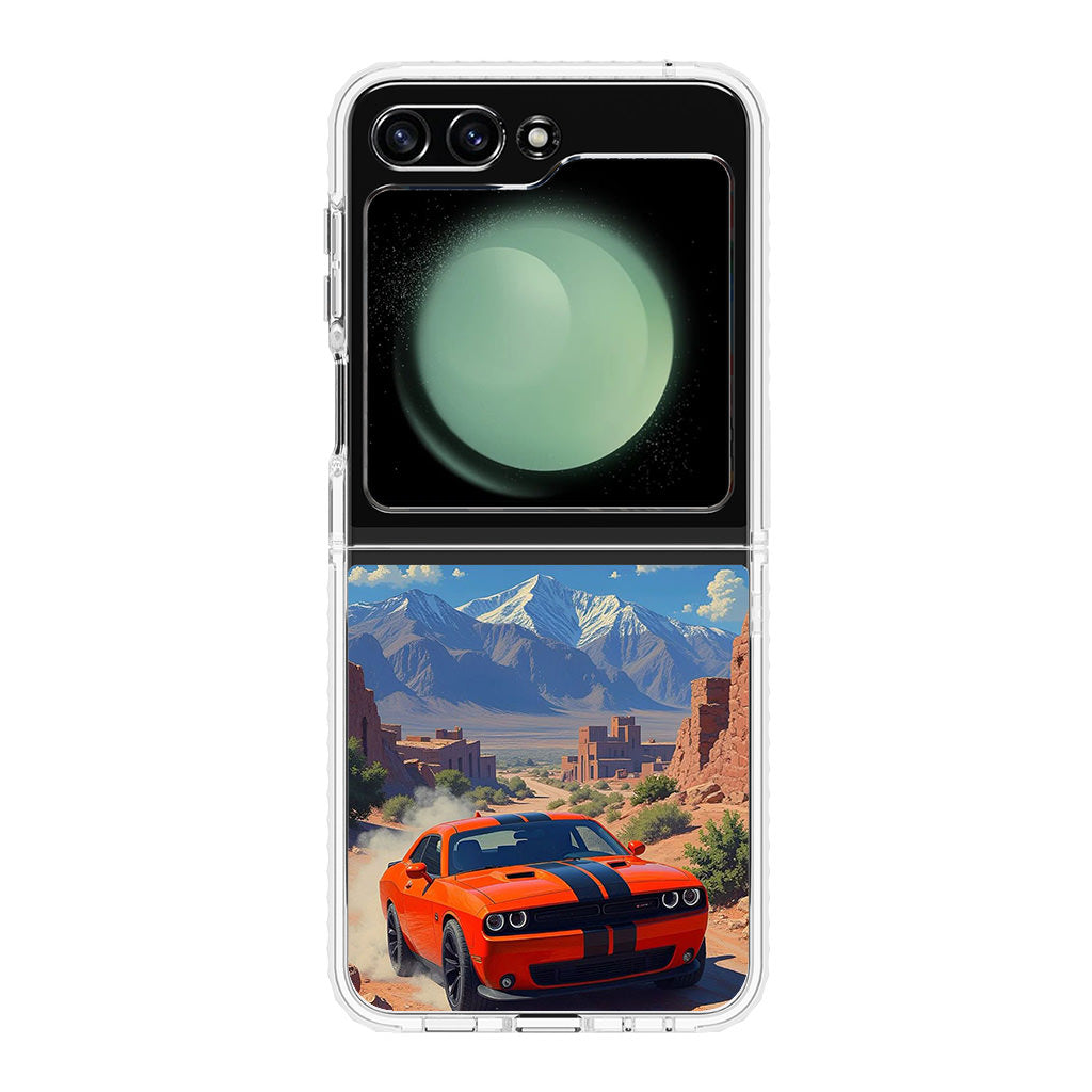 Muscle Meets the Mountains Samsung Galaxy Z Flip 5 Case