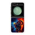 Ride Through Fire and Ice Samsung Galaxy Z Flip 5 Case