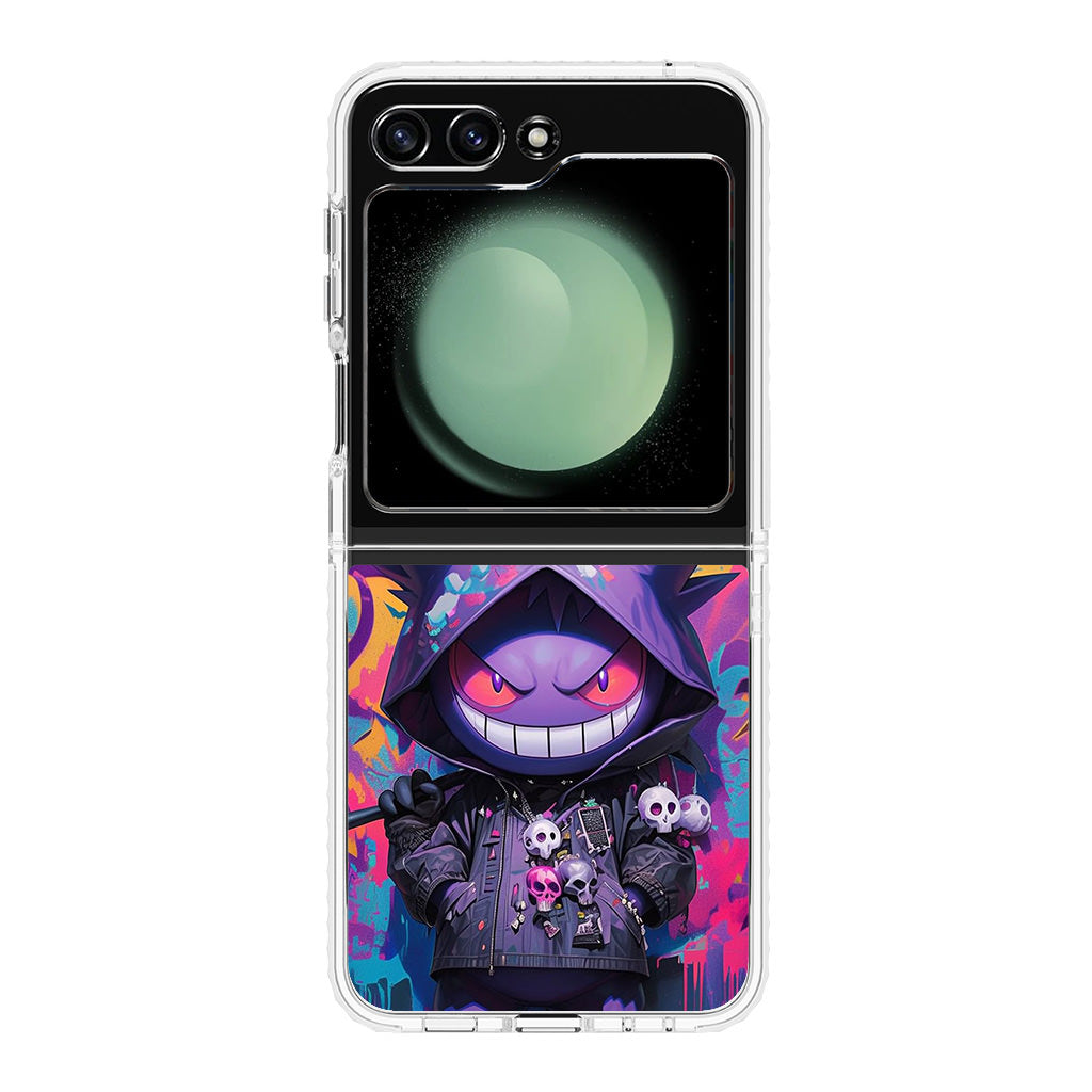 Shadow Drip Gengar Goes Street Samsung Galaxy Z Flip 5 Case