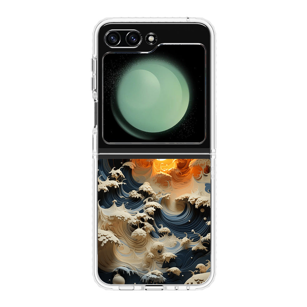 Solar Tsunami Samsung Galaxy Z Flip 5 Case
