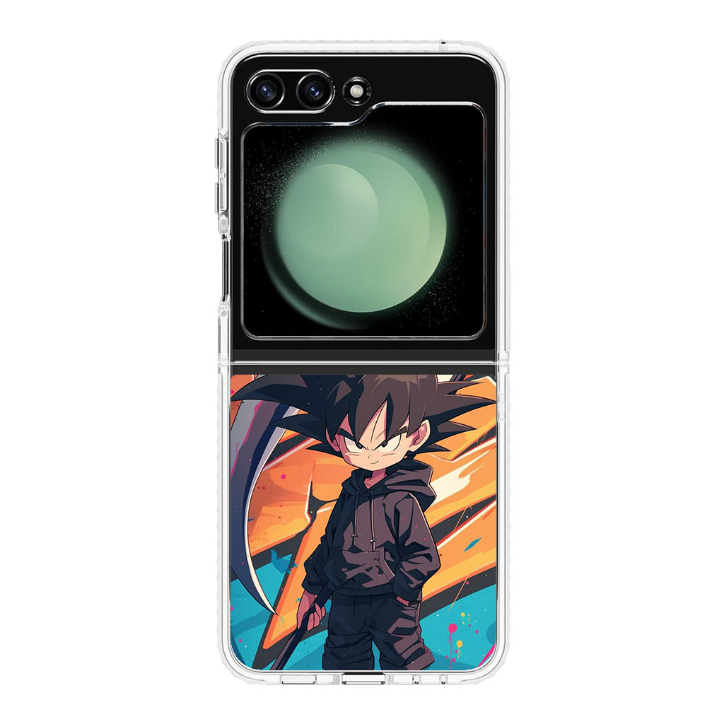 Street Saiyan Samsung Galaxy Z Flip 5 Case
