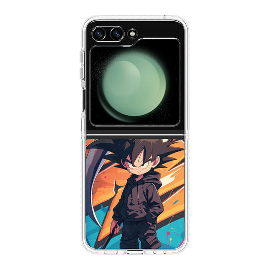 Street Saiyan Samsung Galaxy Z Flip 5 Case