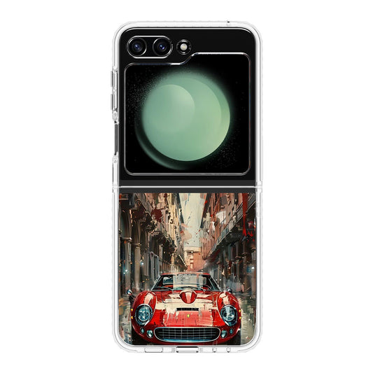 The Art of Motion Through Time Samsung Galaxy Z Flip 5 Case