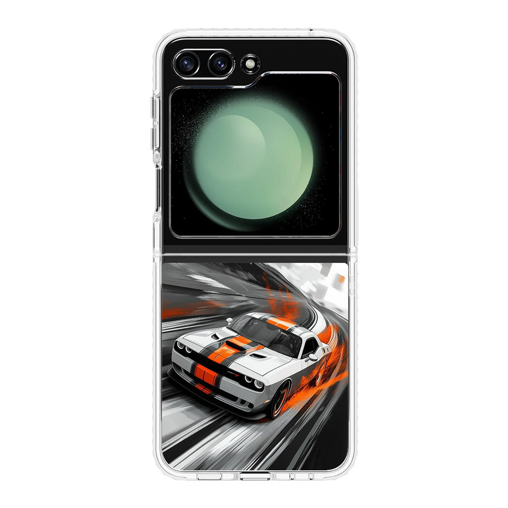 The Beast in Full Throttle Samsung Galaxy Z Flip 5 Case