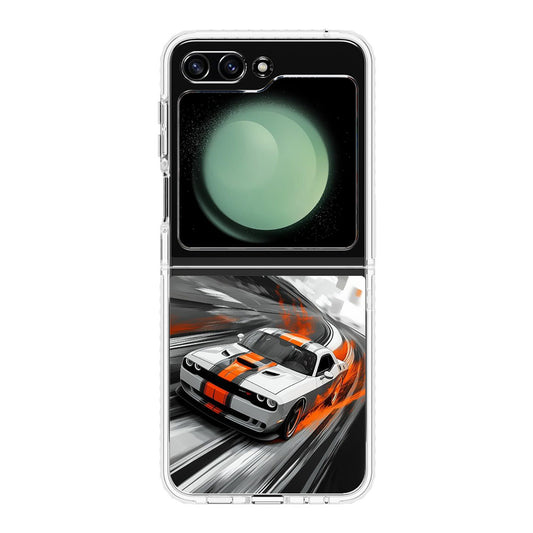 The Beast in Full Throttle Samsung Galaxy Z Flip 5 Case