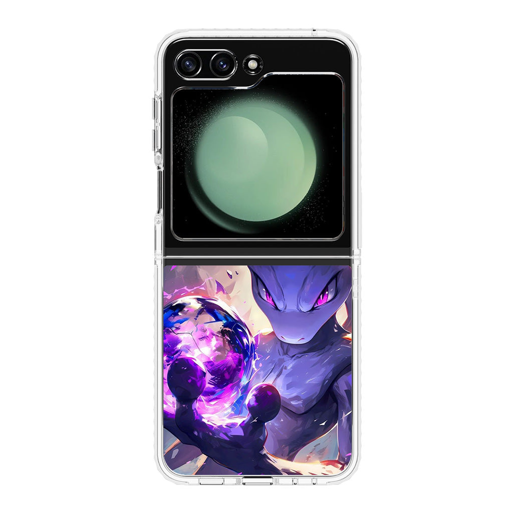 Unexpected Mewtwo Samsung Galaxy Z Flip 5 Case
