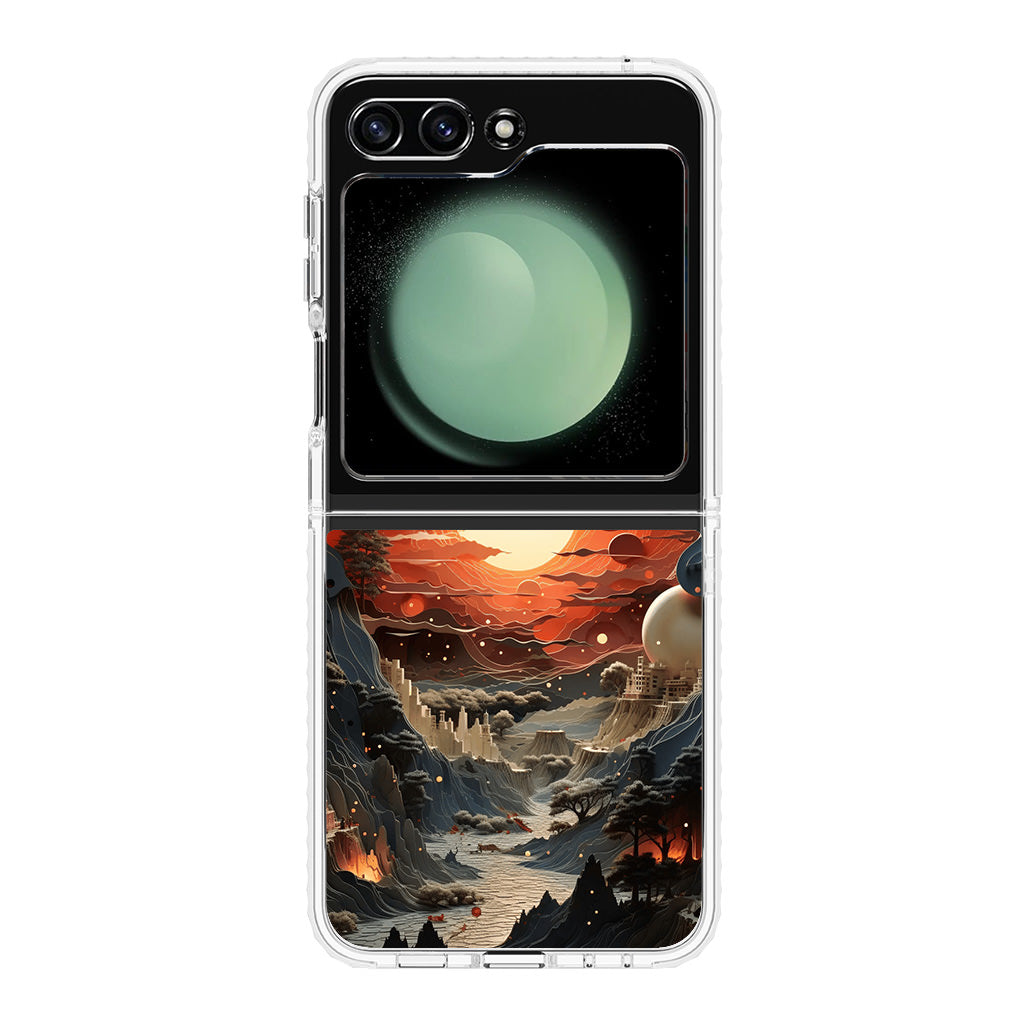 Valley of the Dying Sun Samsung Galaxy Z Flip 5 Case