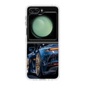 Velvet Thunder Elegance on Wheels Samsung Galaxy Z Flip 5 Case