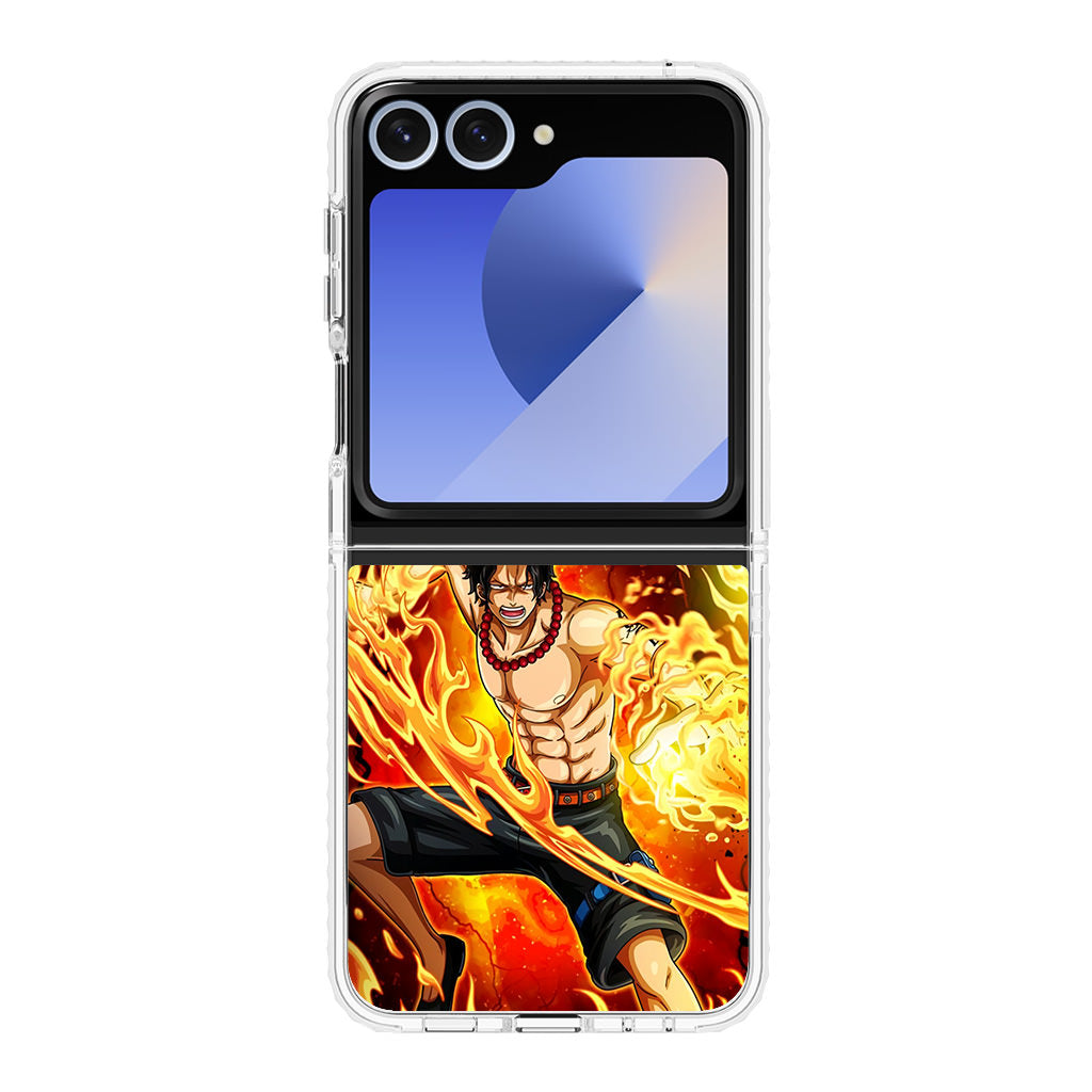 Ace Fire Fist Samsung Galaxy Z Flip 6 Case