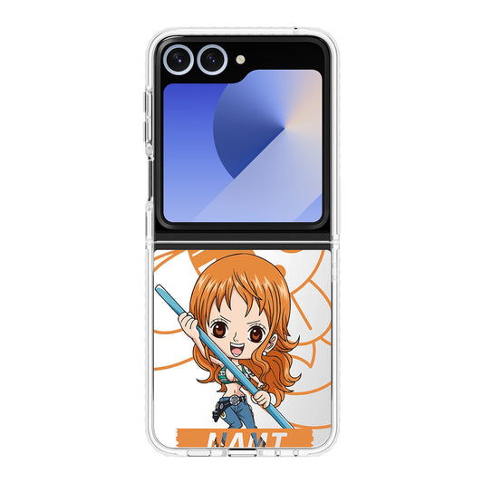 Chibi Nami Samsung Galaxy Z Flip 6 Case