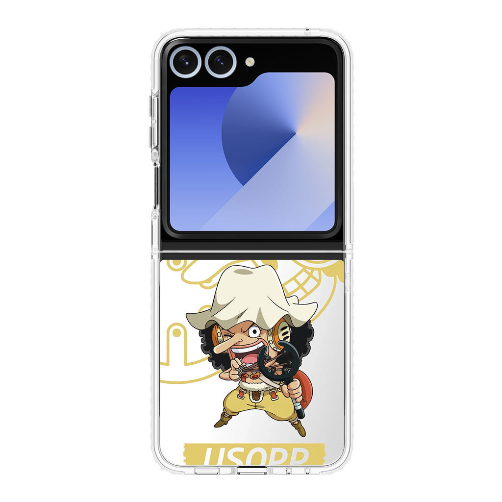 Chibi Usopp Samsung Galaxy Z Flip 6 Case