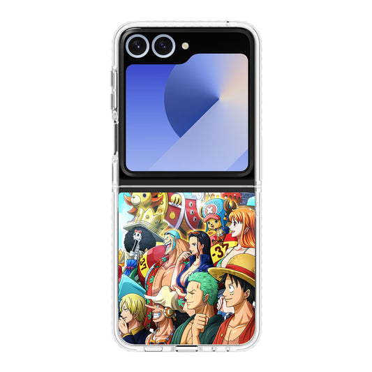 Crew of Mugiwara Pirate Samsung Galaxy Z Flip 6 Case