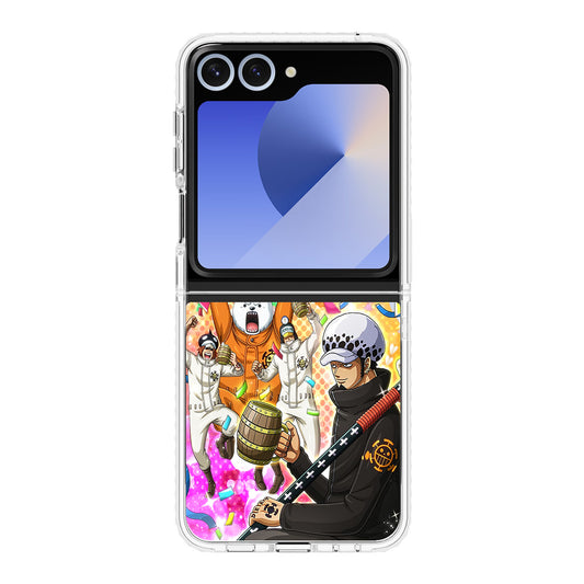 Heart Pirate Crew Samsung Galaxy Z Flip 6 Case