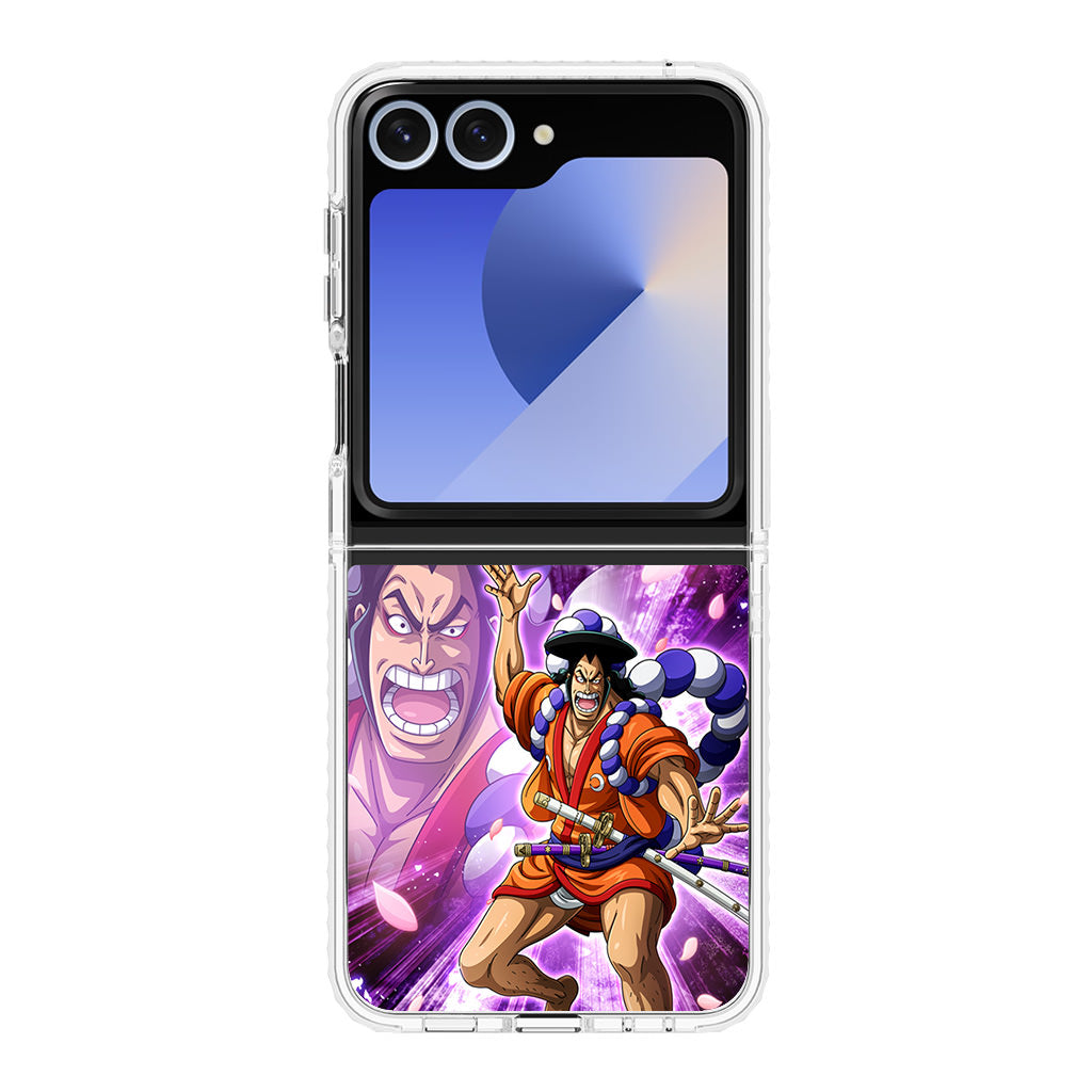 Kozuki Oden Signature Pose Samsung Galaxy Z Flip 6 Case