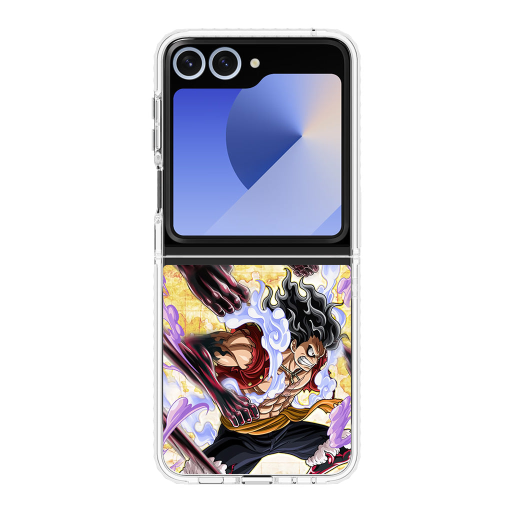 Luffy Gomu Gomu No Black Mamba Samsung Galaxy Z Flip 6 Case