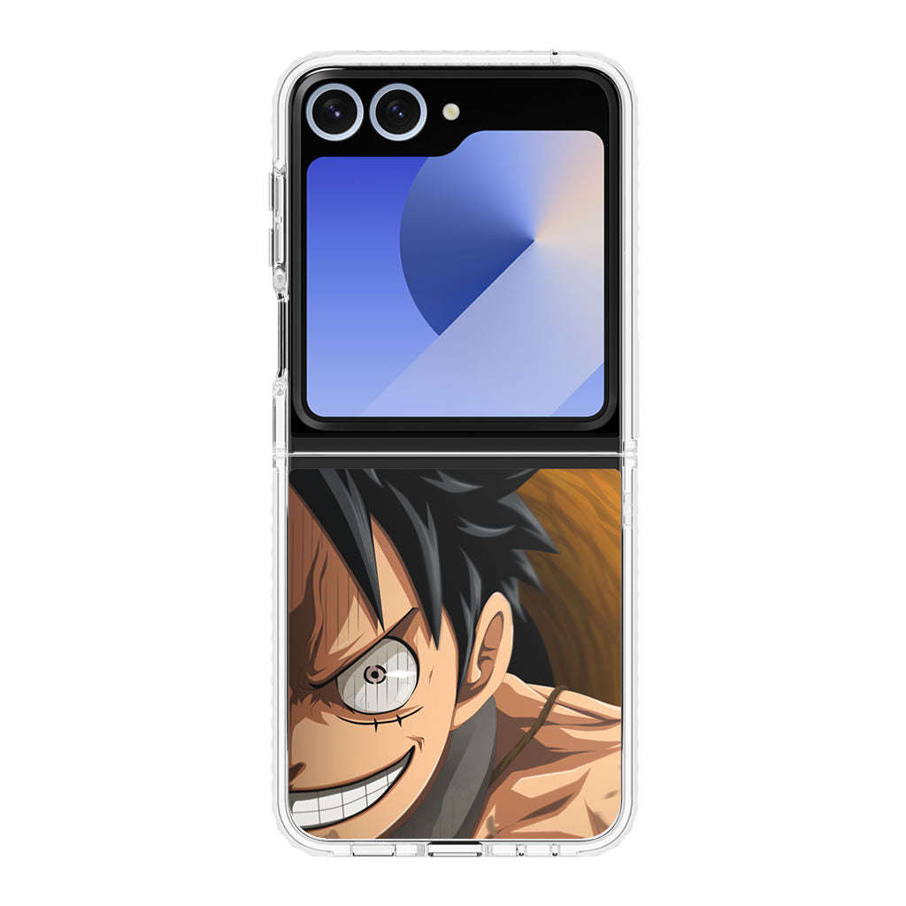 Luffy Half Smile Samsung Galaxy Z Flip 6 Case