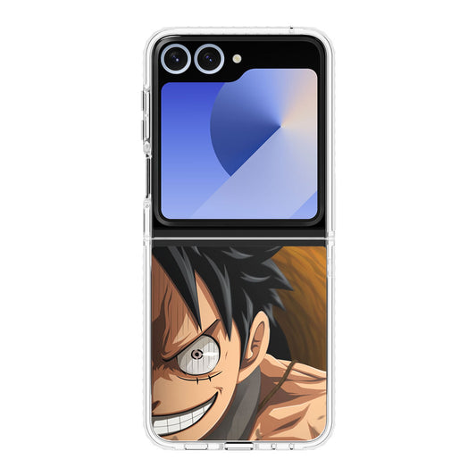 Luffy Half Smile Samsung Galaxy Z Flip 6 Case