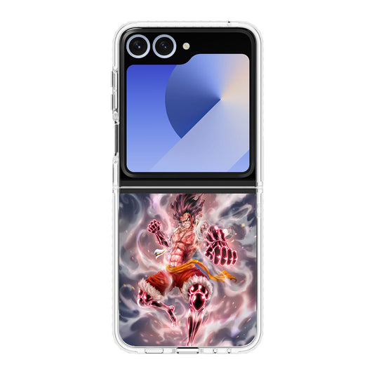 Luffy Snake Man Aura Samsung Galaxy Z Flip 6 Case