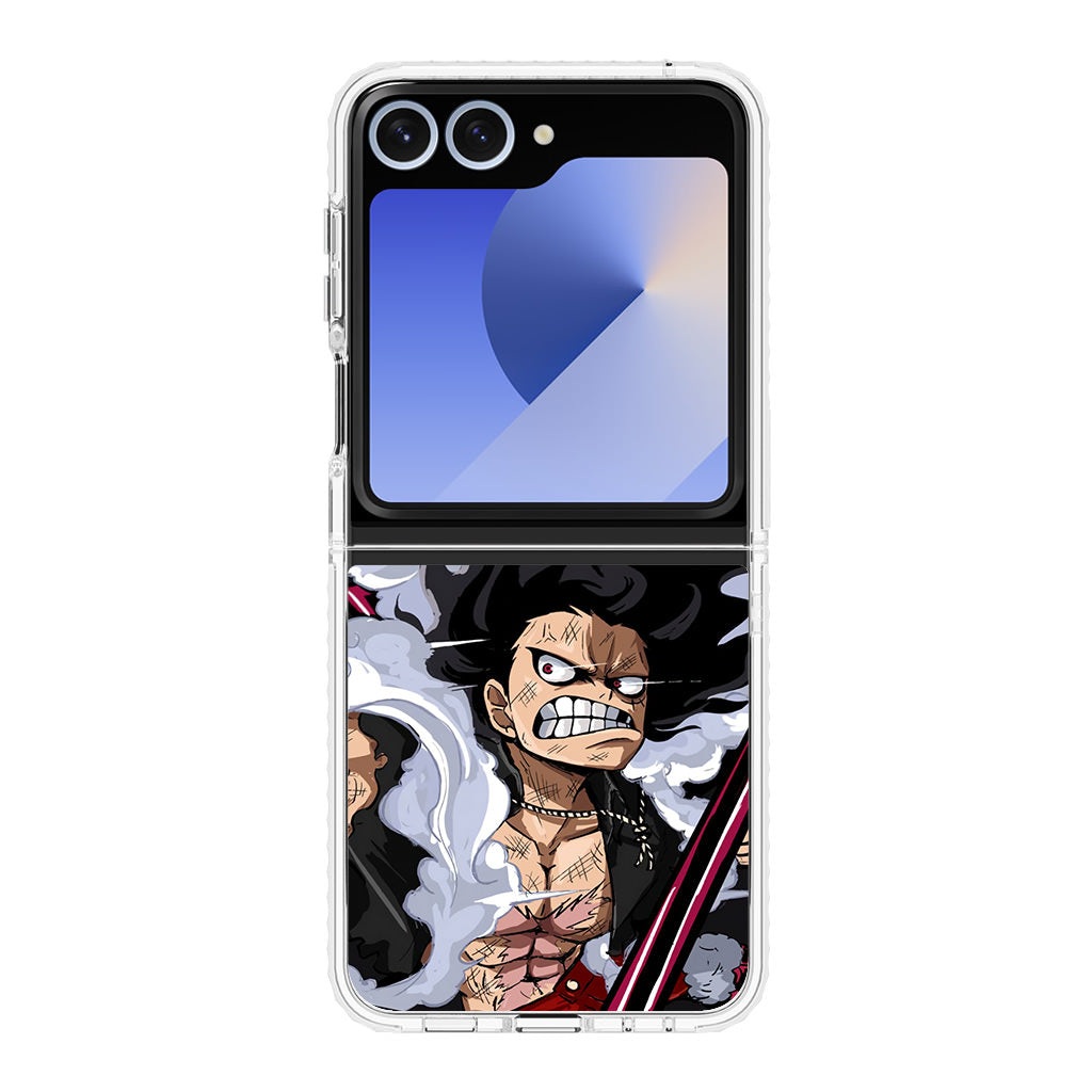 Luffy Snake Man Culverin Art Samsung Galaxy Z Flip 6 Case