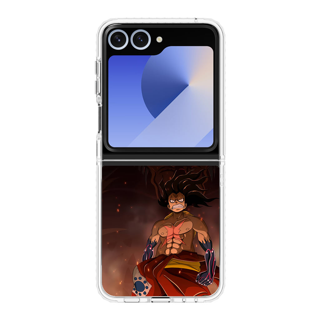 Luffy Snake Man Form Samsung Galaxy Z Flip 6 Case