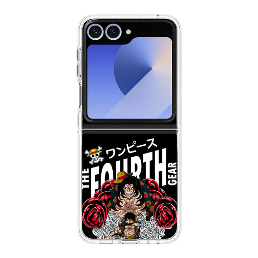 Luffy The Fourth Gear Black Samsung Galaxy Z Flip 6 Case