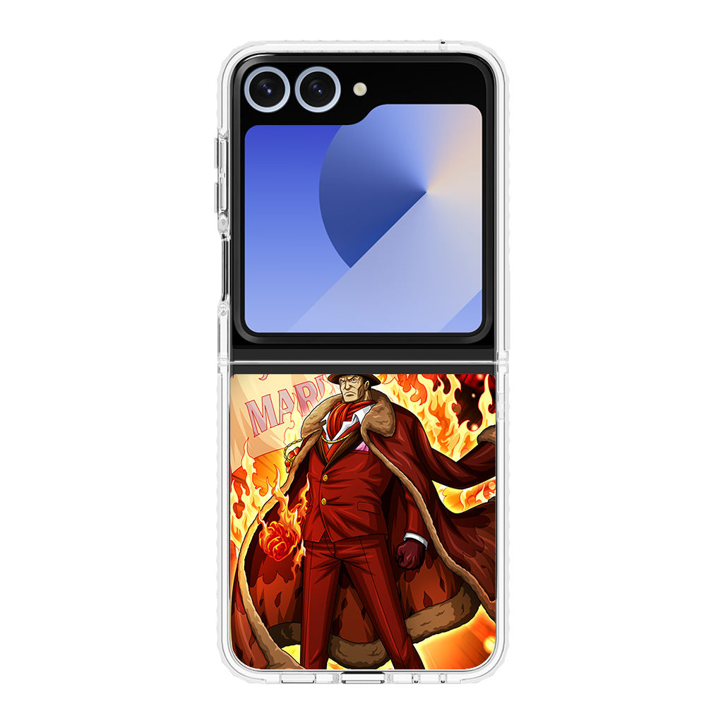 Marine Admiral Sakazuki Samsung Galaxy Z Flip 6 Case