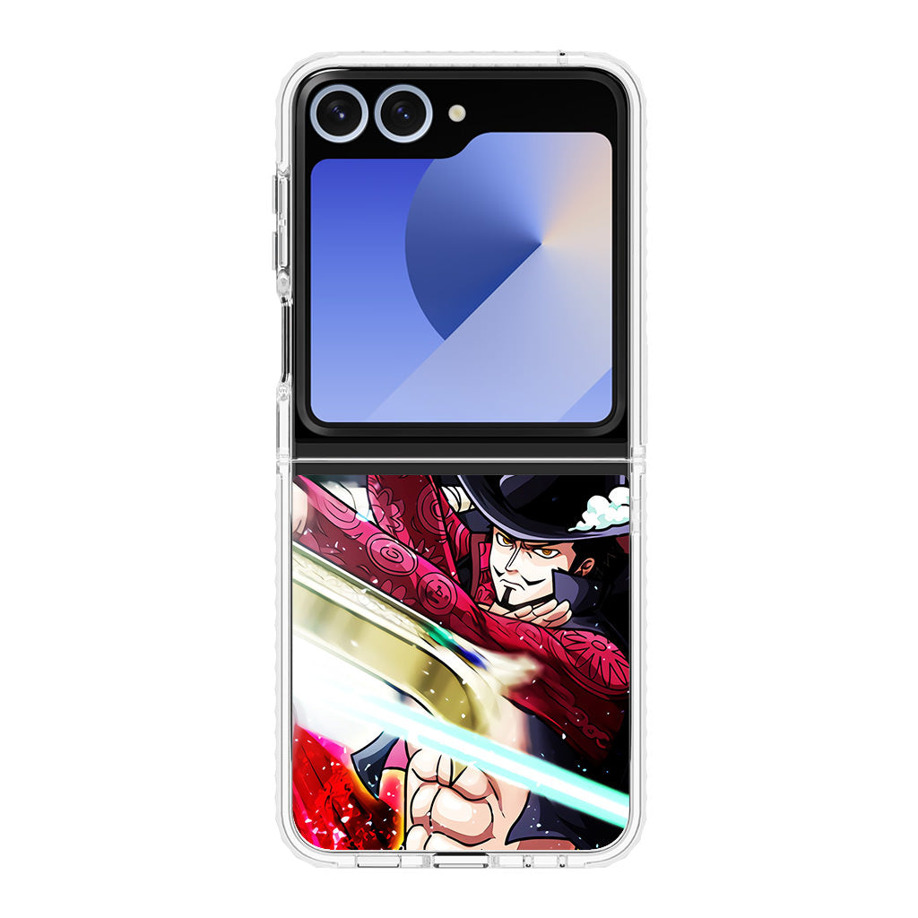 Mihawk The Strongest Swordsman Samsung Galaxy Z Flip 6 Case