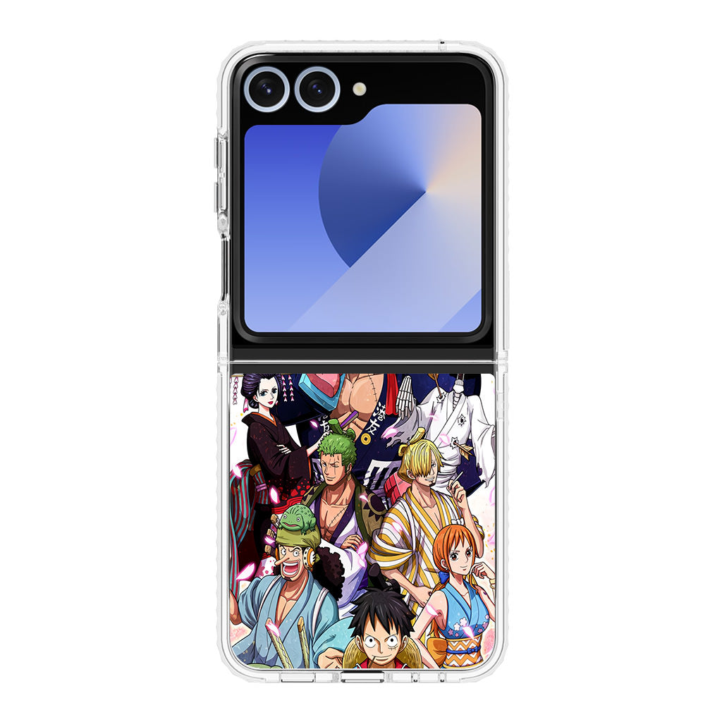 Mugiwara Crew Wano Samsung Galaxy Z Flip 6 Case