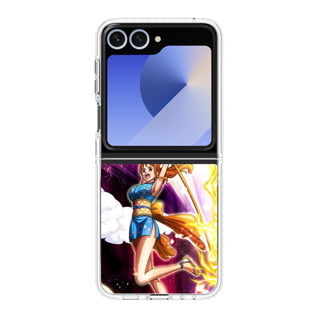 Nami Ninpo Raitei Samsung Galaxy Z Flip 6 Case