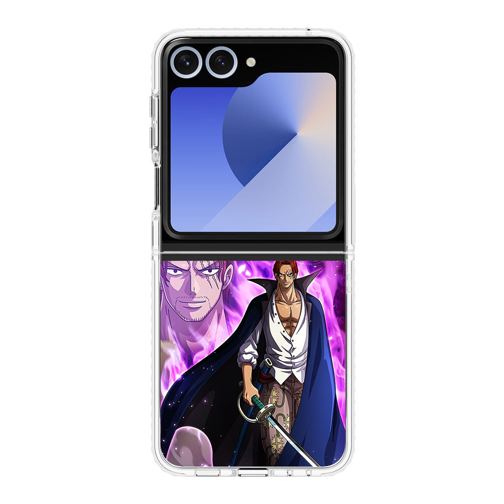 The Emperor Red Hair Shanks Samsung Galaxy Z Flip 6 Case