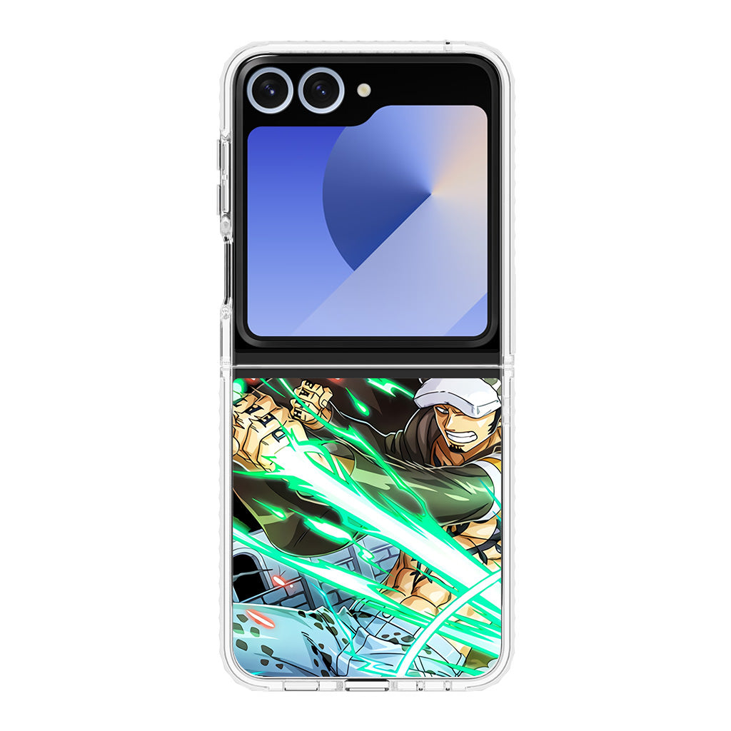 Trafalgar Law Injection Shot Samsung Galaxy Z Flip 6 Case