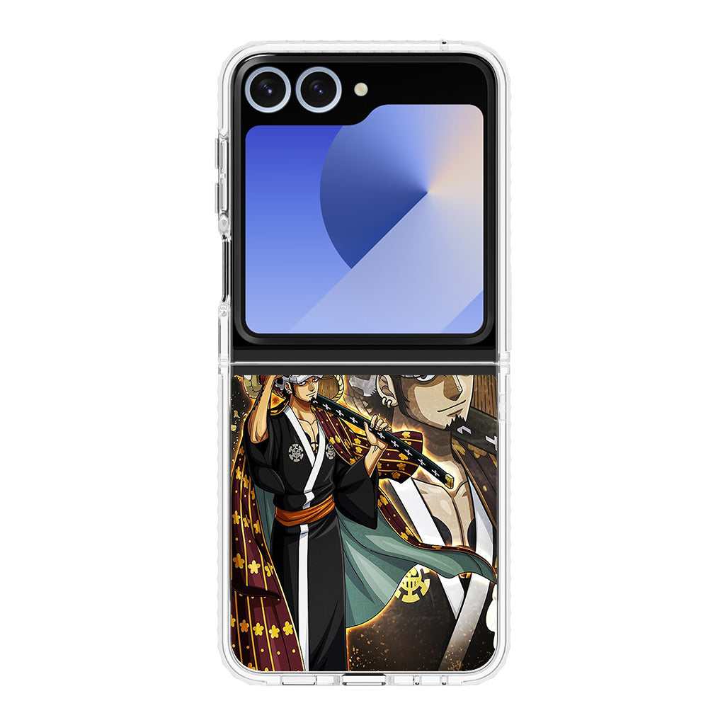 Trafalgar Law Wano Style Samsung Galaxy Z Flip 6 Case