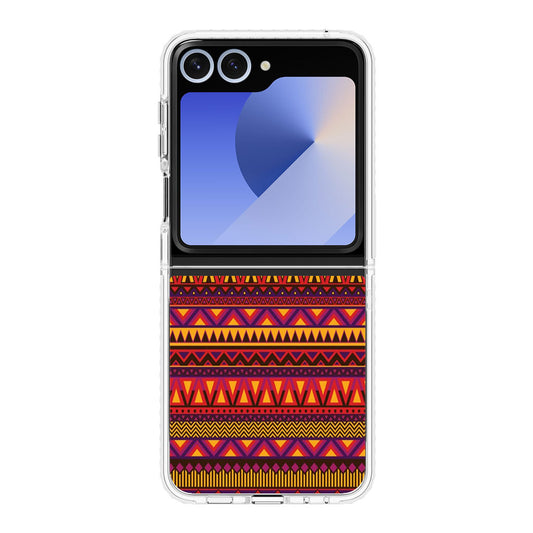 African Aztec Pattern Samsung Galaxy Z Flip 6 Case