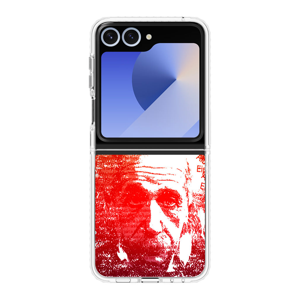 Albert Einstein Art Samsung Galaxy Z Flip 6 Case