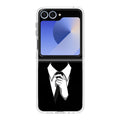 Anonymous Black White Tie Samsung Galaxy Z Flip 6 Case