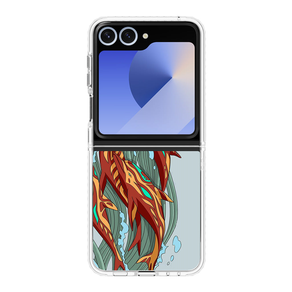 Aquamarine Revenge Samsung Galaxy Z Flip 6 Case