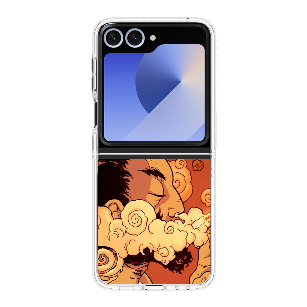 Artistic Psychedelic Smoke Samsung Galaxy Z Flip 6 Case