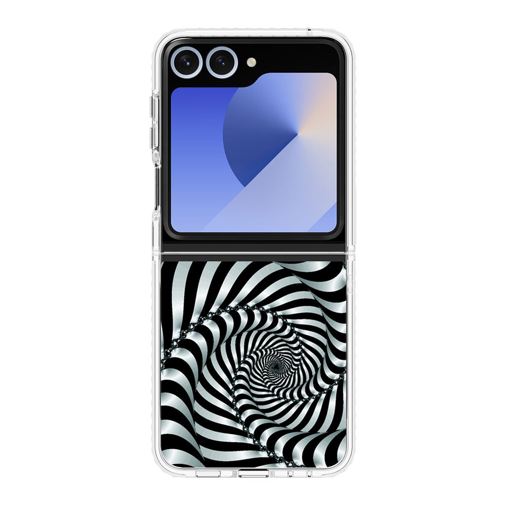 Artistic Spiral 3D Samsung Galaxy Z Flip 6 Case