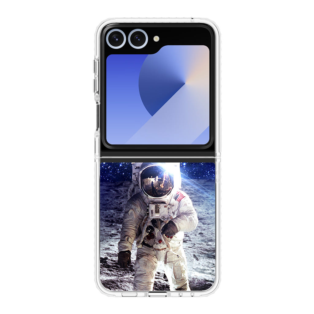 Astronaut Space Moon Samsung Galaxy Z Flip 6 Case