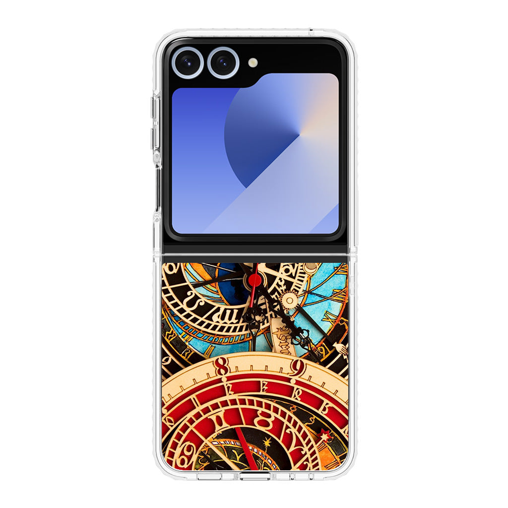 Astronomical Clock Samsung Galaxy Z Flip 6 Case