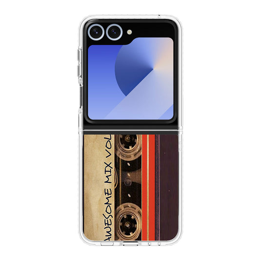 Awesome Mix Vol 1 Cassette Samsung Galaxy Z Flip 6 Case