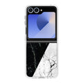 B&W Marble Samsung Galaxy Z Flip 6 Case