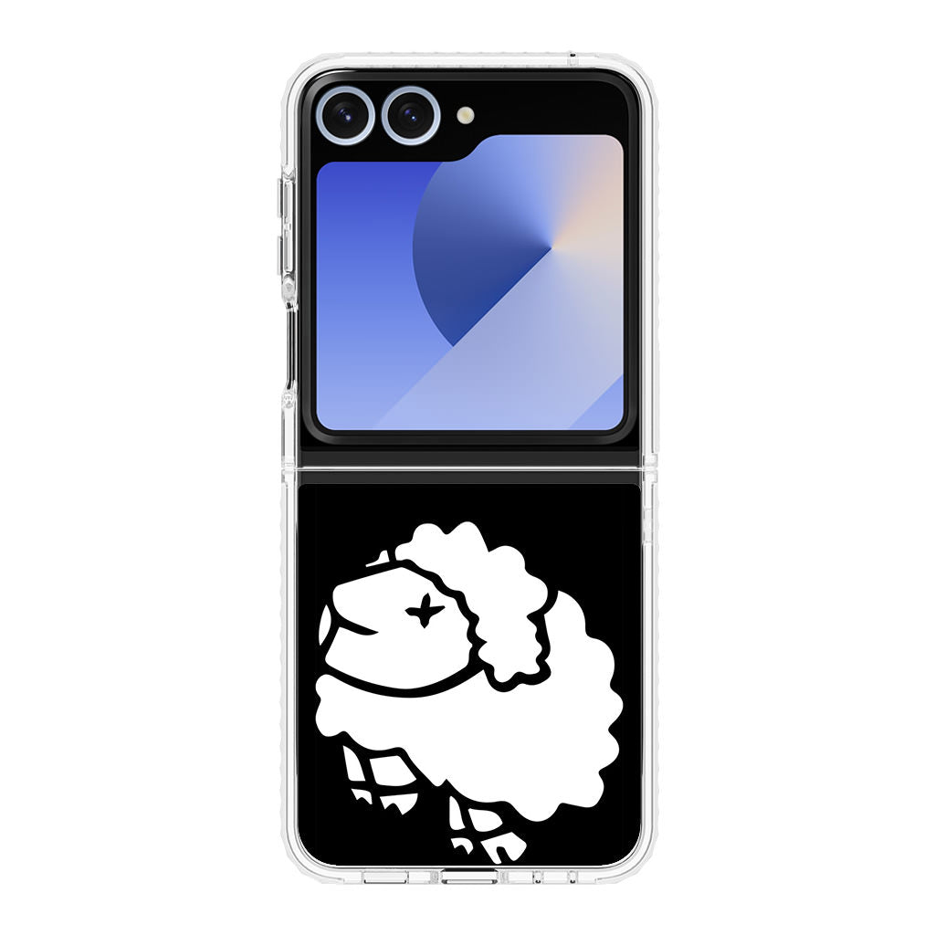 Baa Baa White Sheep Samsung Galaxy Z Flip 6 Case