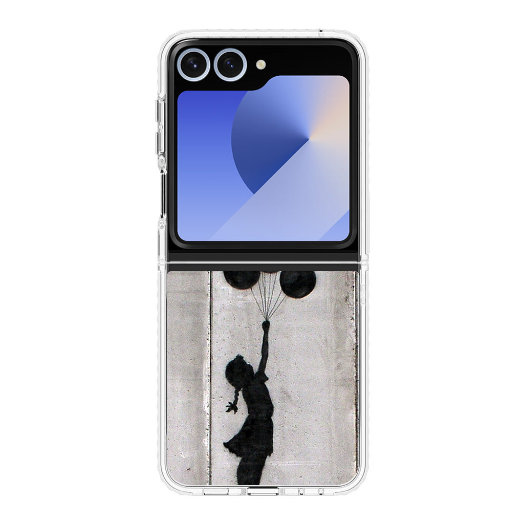 Banksy Girl With Balloons Samsung Galaxy Z Flip 6 Case