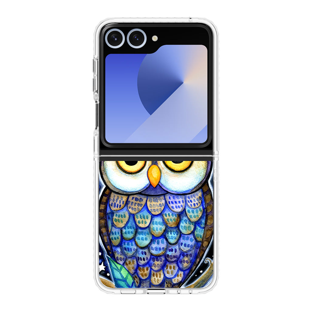 Bedtime Owl Samsung Galaxy Z Flip 6 Case